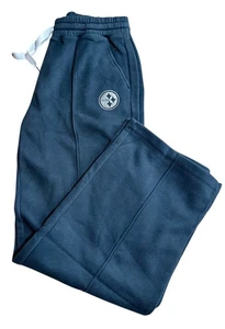 Pittsburgh Steelers Fanatics Women's Elements Fleece Sweatpants - Black Size M - Picture 1 of 12