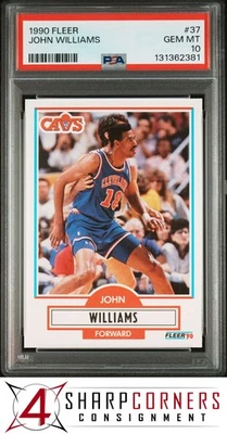 Fleer #37 John Williams Cavaliers 1990 PSA 10 Foto 1 de 2