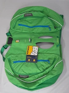 RUFFWEAR Large L / XL DOG Rucksack Satteltaschen Approach Pack Meadow Green Neu mit Etikett - Bild 1 von 15