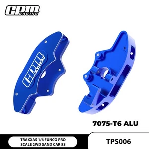 GPM 7075 Alloy Front Brake Calipers (L&R) TRAXXAS 1/6 Funco Pro Sand Car 8S - Picture 1 of 16