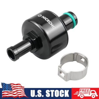 Filtro de combustible CNC de aluminio para Husqvarna FE250 FE350 FE450 FE501 2014-2023 negro Foto 1 de 4