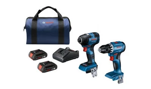 BOSCH GXL18V 27B22 18V 2 Tool Combo Kit Refurbished - Picture 1 of 6