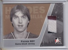 2006-07 ITG Heroes and Prospects Heroes Memorabilia #HM06 Patrick Roy JERSEY /50