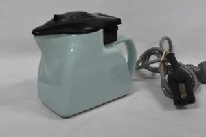 Vintage Speedie Pottery Mini Electric Kettle/Jug with Bakelite Lid - Pale Blue - Picture 1 of 15