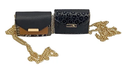 2- FOREVER 21 Monedero Bandolera Multicolor con Herrajes Color Dorado FOREVER 21 Foto 1 de 4