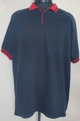 Polo Sport 67 Ralph Lauren Para Hombres Grande 1/4 Cremallera SS *DAÑADO Foto 1 de 4