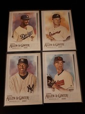 2020 Topps Allen and Ginter Base and SP's You Pick