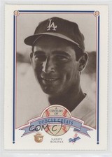 1989 Smokey Bear A Century of Dodger Greats Sandy Koufax #15 HOF