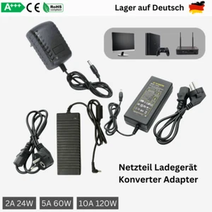 DC Steckernetzteil 12V Volt 2A/5A/10A LED Trafo Netzteil Netzadapter Driver - Bild 1 von 27