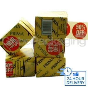 2000 x '50% SCONTO' Adesivi Negozio al dettaglio Etichette Prezzo QUALITÀ 45 mm - Foto 1 di 5