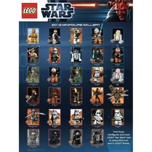 LEGO Star Wars Poster - 2012 Minifigure Gallery 5000642 5000642 Inv office 113 - Picture 1 of 2
