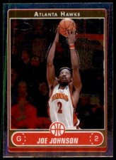 2006-07 Topps Chrome Joe Johnson C Basketball Cards. #4
