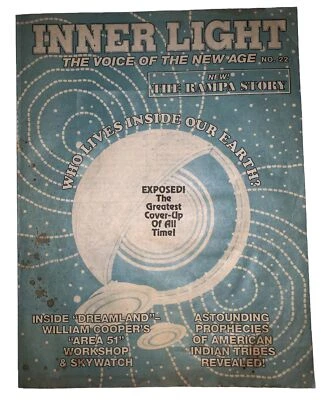 1992, INNER LIGHT MAGAZINE, ISSUE NO 22, THE VOICE OF THE NEW AGE, UFOS, ALIENS - Image 1 of 4