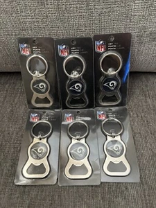 TSA,Sports-NFL,Bottle Opener Key Ring - LA Rams - Picture 1 of 2