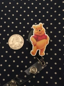 Winnie the Pooh Retractable Badge Reel Holder - Picture 1 of 2