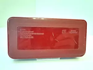 Case box plastic burgundy color Sumy PO Electron USSR - Picture 1 of 23