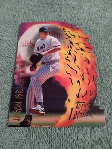 1996 Topps Laser #120 New York Mets Pitcher Jason Isringhausen - Picture 1 of 2