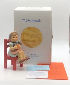 Hearts Delight M I Hummel Goebel Figur #698 TMK 7 Erstausgabe COA - Bild 1 von 11