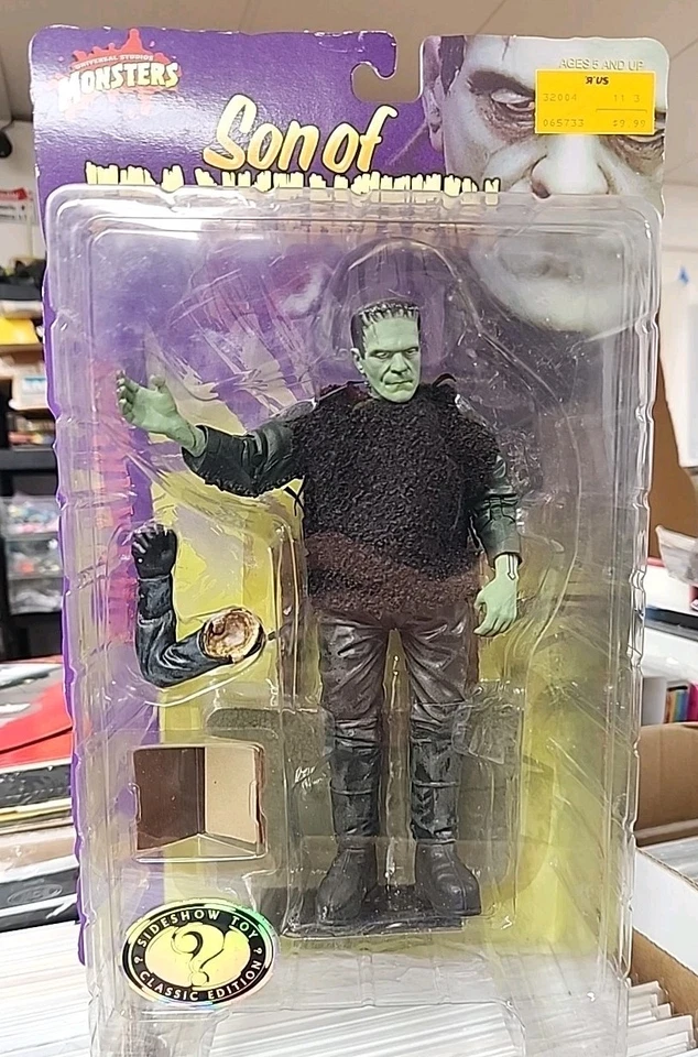 Figura Boris Karloff "Son Of Frankenstein" Monsters de Universal Studios sin usar, en caja Foto 1 de 1