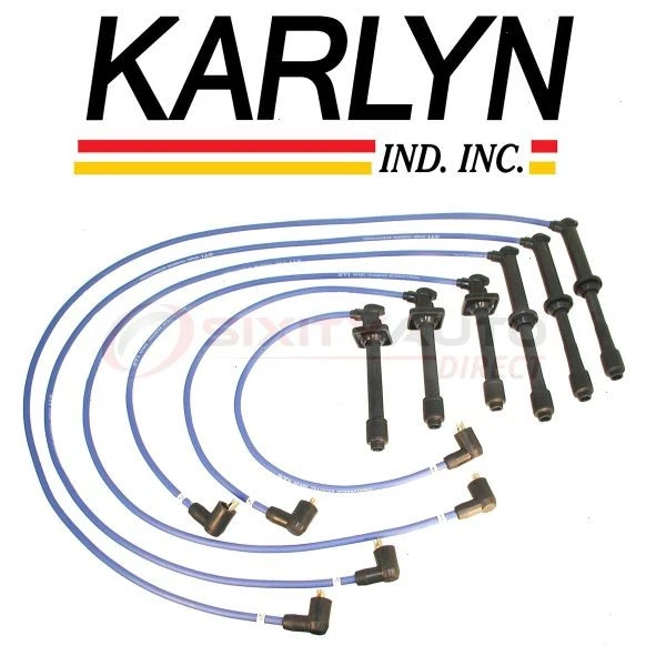 Karlyn Spark Plug Wire Set for 2000-2006 Chevrolet Suburban 1500 - Ignition ny - Изображение 1 из 4