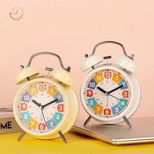 4-Inch Table Clock With Nightlight Bedroom Desktop Clock Study - Picture 1 of 11