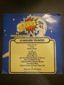 Star Sound, Stars On 45, 12 Tracks 7-in Vinyl 45 RPM - Foto 1 di 7
