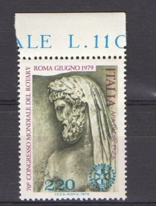Repubblica Italiana 1979 "70° CONGRESSO MONDIALE ROTARY" MNH** - Foto 1 di 1