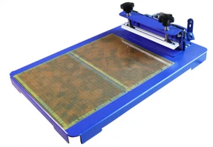 1 Color 1 Station Screen Printing Machine DIY T-shirt Spinning Press Printer NEW - Picture 1 of 8