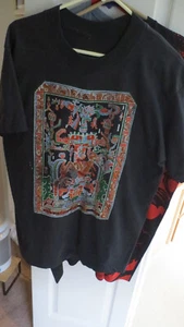 Mayan Sarcophagus Art Ancient Astronaut History Mesoamerica T-Shirt - Picture 1 of 4