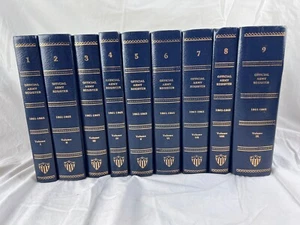 9 Volumes ~Army Register of the Volunteer Force United States Army 1861-65 HC - Picture 1 of 17