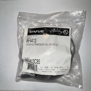 InVue Security AF4413 5.3V Power Supply and Cable - Black - Picture 1 of 2