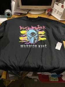 black panther warrior King Sweatshirt Size 2xl - Picture 1 of 4