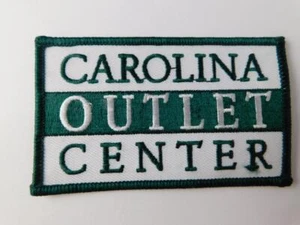 NORTH CAROLINA OUTLET CENTER MALL STORE PATCH BADGE EMPLOYEE ADVERTISING - Picture 1 of 1