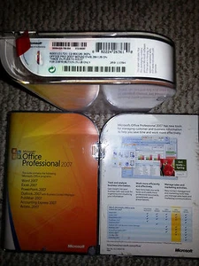 Microsoft Office 2007 Professional,SKU 269-11094,Full,Retail,Word,Excel,Outlook - Picture 1 of 1
