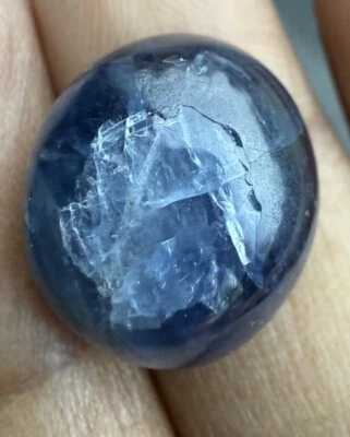 24.2 Ct Natural Sapphire Cabochon - Image 1 of 4