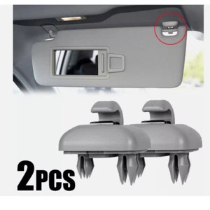 Fixation pare Soleil GRIS compatible avec Audi Clip Crochet A1 A3 S3 A4 S4 A5 S5 - Picture 1 of 8