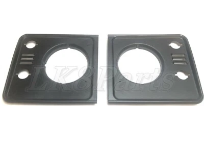 Land Rover Defender 90 110 130 TD5 Style Headlamp Surrounds LR051109 + LR051110 - Image 1 of 4