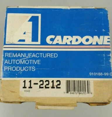 Cilindro maestro de freno A1 Cardone 11-2212 para 83-87 Mazda 323 626 Foto 1 de 4