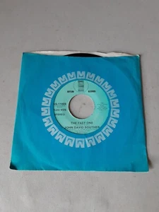 John David Souther - The Fast One (45rpm, 1972) Promo, VG+, Tested, Stereo/Mono - Picture 1 of 3