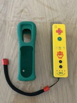 Wii Telecomando Ufficiale Nintendo Bowser Motion Plus Wii U Limited Mario - Immagine 1 di 3