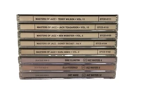 Lot Of 8 Jazz Masters / Masters Of Jazz CDs - Picture 1 of 6