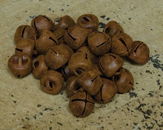 Campanas de tintineo oxidadas 13 mm, juego de 48, suministros de artesanía, campanas de aspecto óxido, 1/2 pulgada Foto 1 de 1