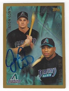 JASON CONTI ARIZONA DIAMONDBACKS SIGNED 1998 CARD MILWAUKEE BREWERS RANGERS RAYS - Picture 1 of 1