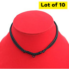 10x Necklace Rope Amulet Thai Buddha Black Color Buddhist Pendant Handmade Gift
