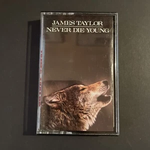 James Taylor Never Die Young Cassette 1988 - Picture 1 of 5