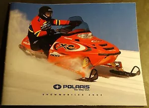2002 POLARIS SNOWMOBILE SALES BROCHURE HUGE 50 PAGES (518) - Picture 1 of 2