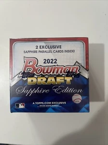 2022 Topps Bowman Draft Sapphire Edition Factory Sealed Hobby Box HOLLIDAY 1st!! - Bild 1 von 2