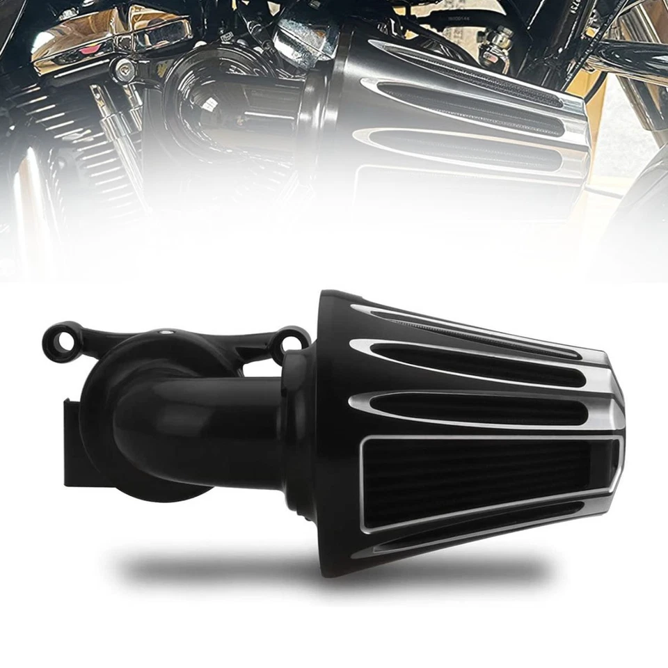 Filtro limpador de ar Street Glide 08-16 corte CNC para Harley Touring estágio profundo 1 - Imagem 1 de 4