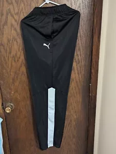 MIDNIGHT BLACK COLOR 3XLT MIDWEIGHT ATHLETIC PANTS NWT PUMA, 44"W 14" RISE 33" L - Picture 1 of 16