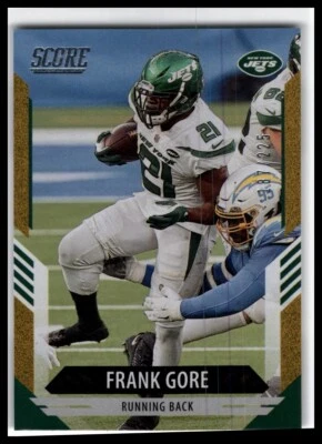 2021 Score #46 Frank Gore Gold - Image 1 of 2